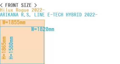 #Hilux Rogue 2022- + ARIKANA R.S. LINE E-TECH HYBRID 2022-